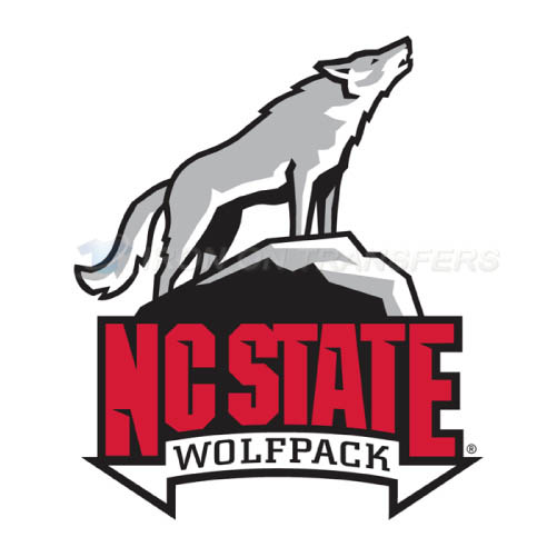 North Carolina State Wolfpack Logo T-shirts Iron On Transfers N5 - Click Image to Close